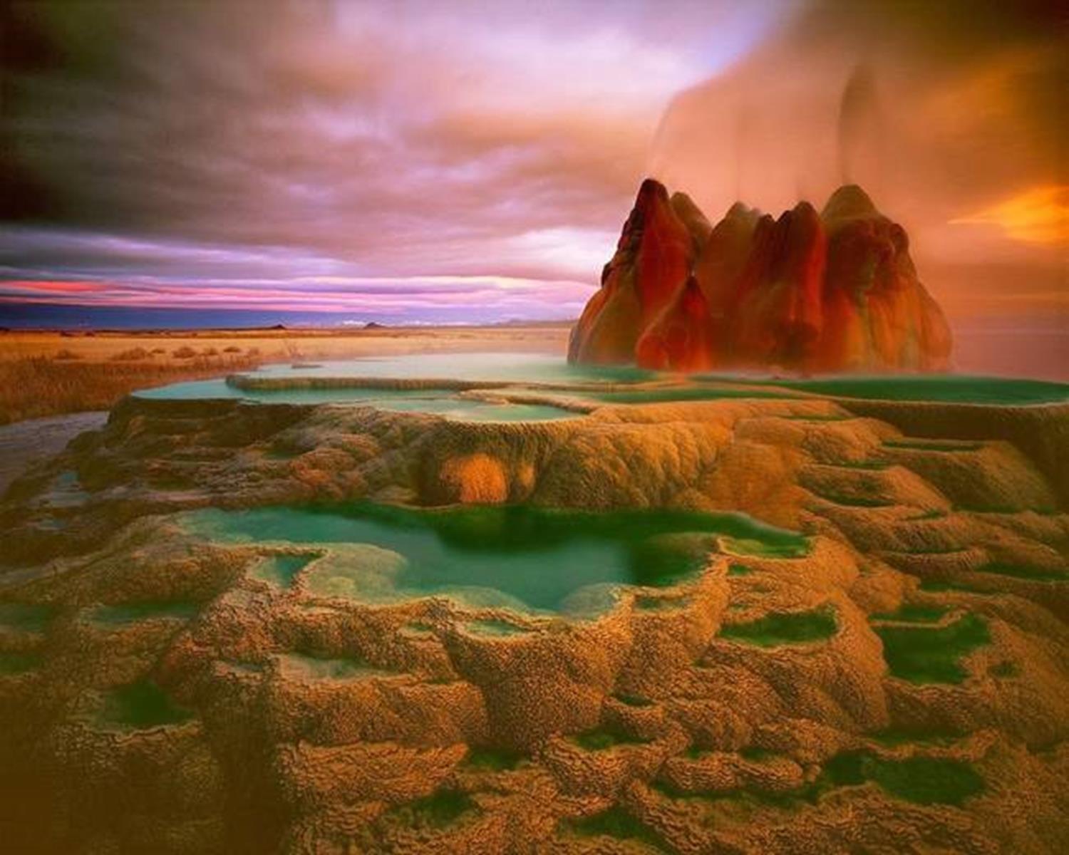 Fly Ranch Geyser, Washoe County, Nevada