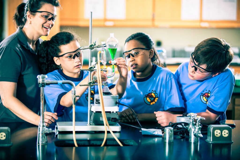 STEM Scouts participants in Houston 