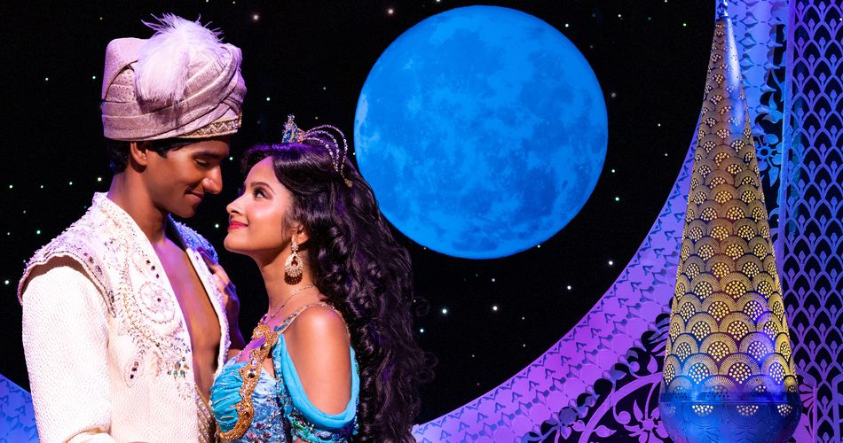 In its Broadway production, Aladdin’s original inspiration from jazz legends of the early 1900s is more evident than ever in the live renditions of “Prince Ali”, “One Jump Ahead” and “Friend like Me.” ©Photo by Matthew Murphy ©Disney