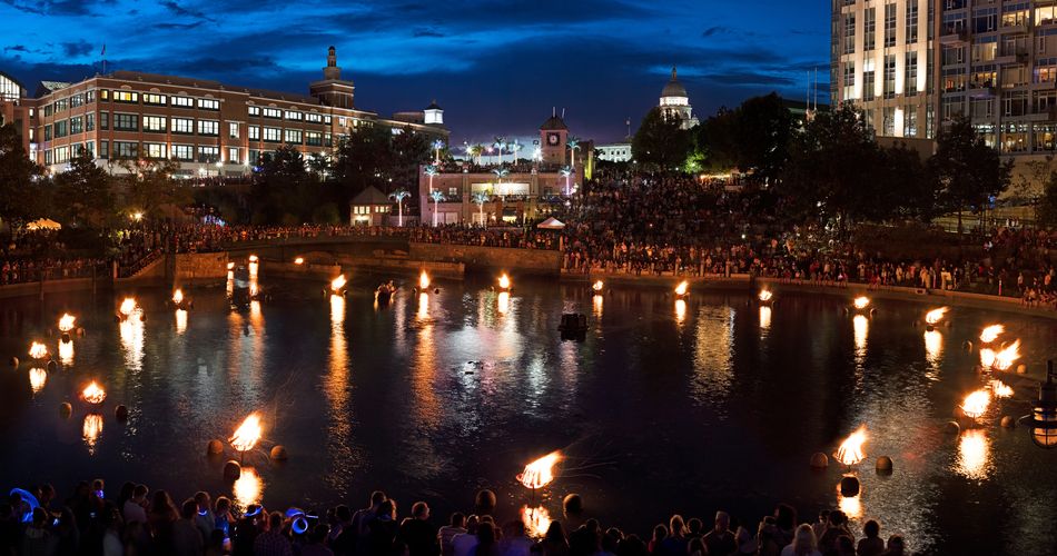 Rhode Island field trip to WaterFire