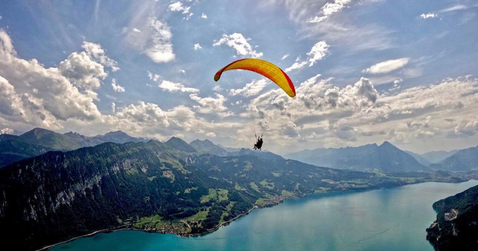 Paragliding in Annecy, France