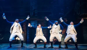 student groups love Hamilton on Broadway - photo credit - Joan Marcus