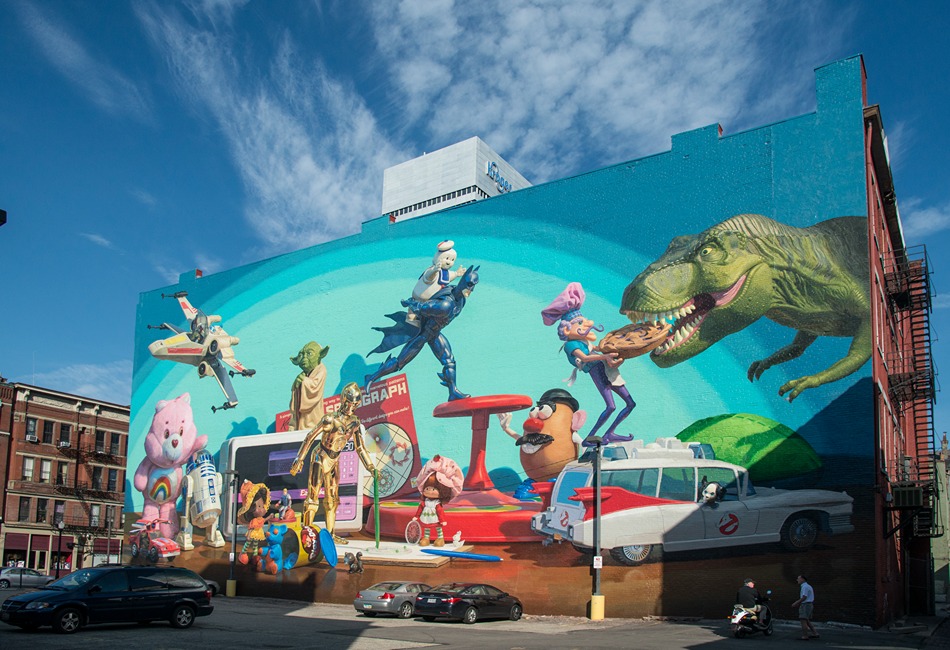 Cincinnati Mural Art Works Toy Heritage JM Wolf