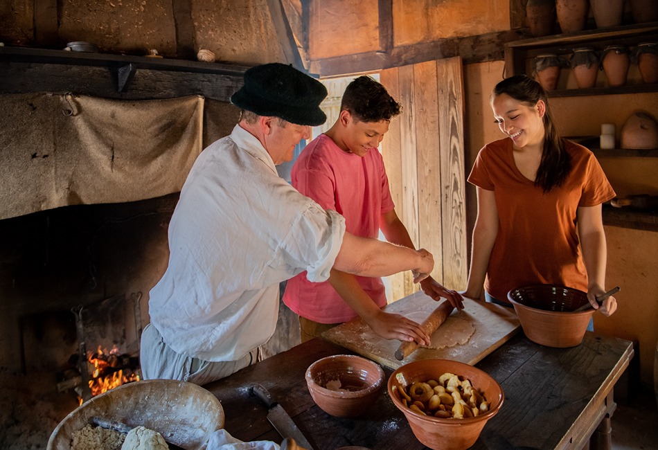 Time Traveling in Jamestown, Virginia