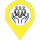 Map pin yellow SOCIAL STUDIES