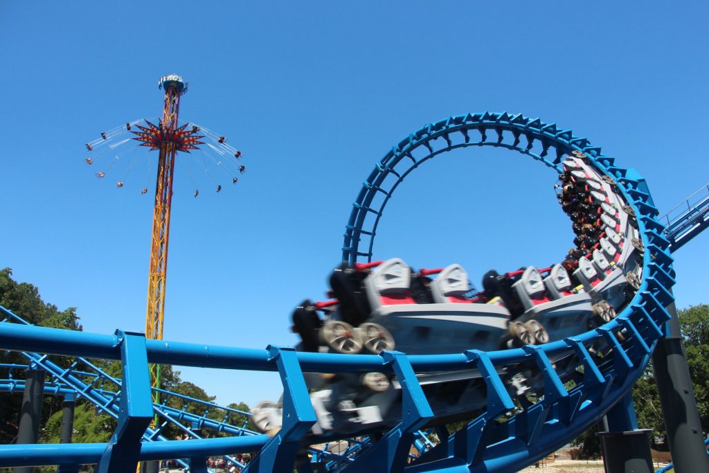 Six Flags Over Georgia coasters and rides