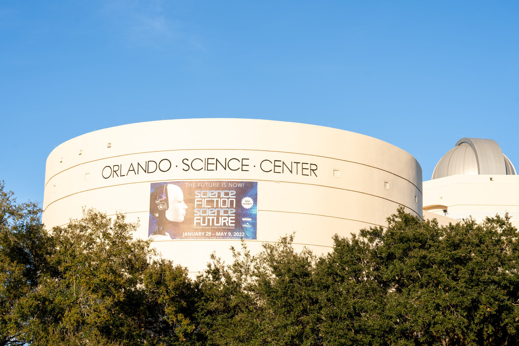 Orlando Science Center is seen in Orlando, FL, USA.