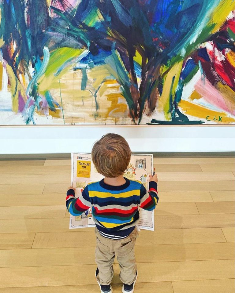 Arkansas Museum of Fine Arts for kids. Photo credit Arkansas Museum of Fine Arts Facebook 768x960