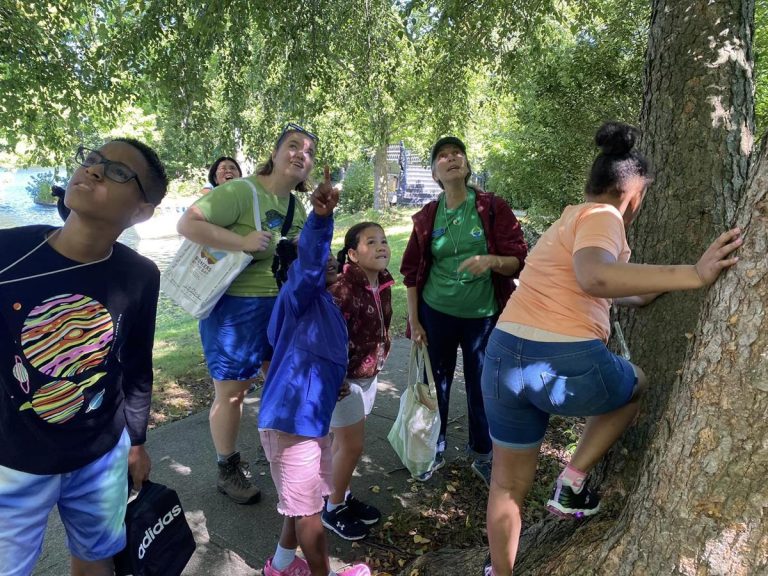 Audubon Society of Rhode Island class field trip. Photo credit Audubon Society of Rhode Island Facebook 1 768x576