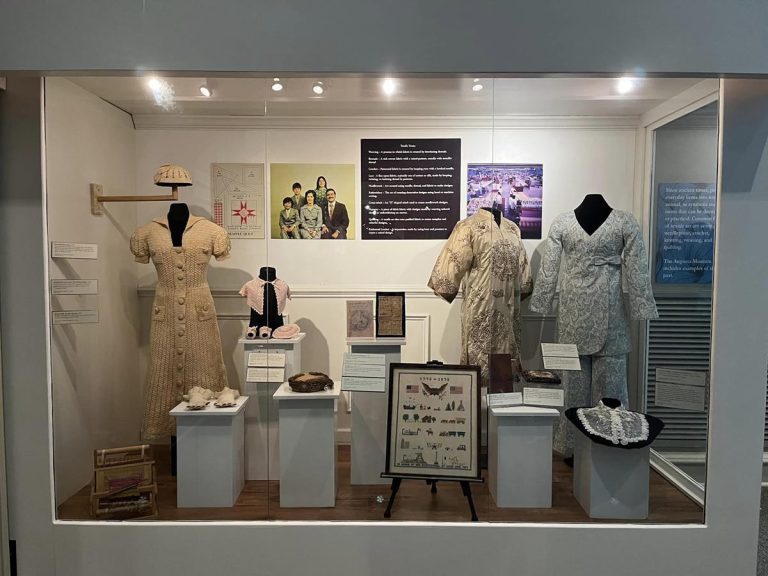 Augusta Musem of History vintage clothing exhibit. Photo credit Augusta Museum of History Facebook 768x576