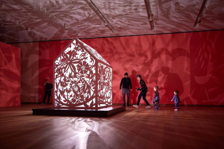 Bruce Museum exhibit. Photo credit Bruce Museum Facebook 768x512