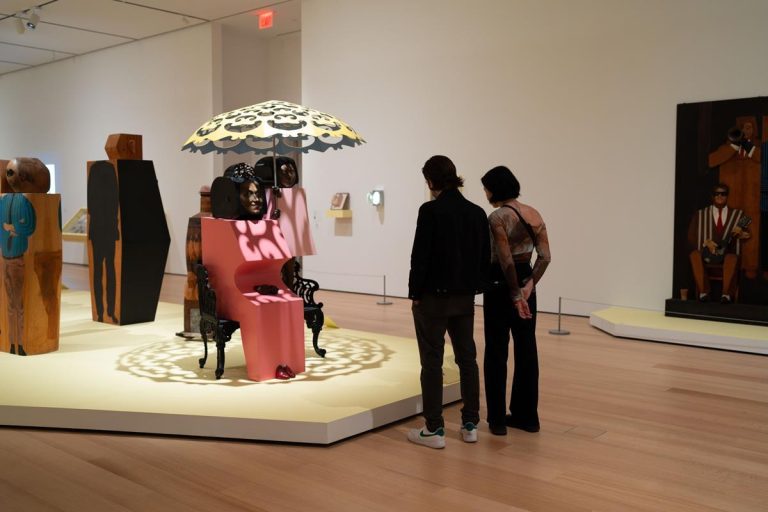 Buffalo AKG Art Museum exhibit. Photo credit Buffalo AKG Art Museum Facebook 768x512