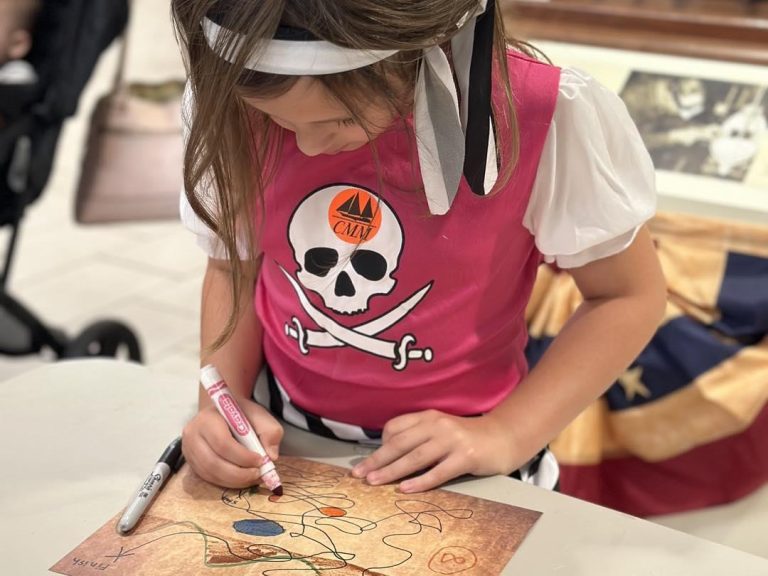 Calvert Marine Museum pirate play. Photo credit Calvert Marine Museum Facebook 768x576