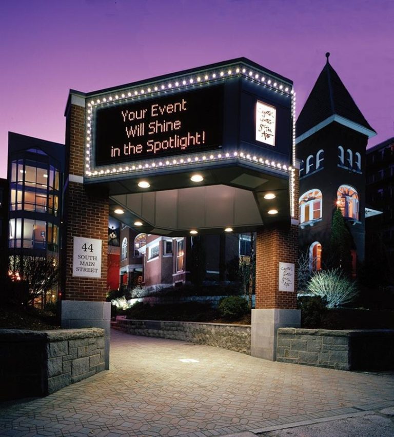 Capitol Center for the Arts exterior. Photo credit Captiol Center for the Arts Facebook 768x852