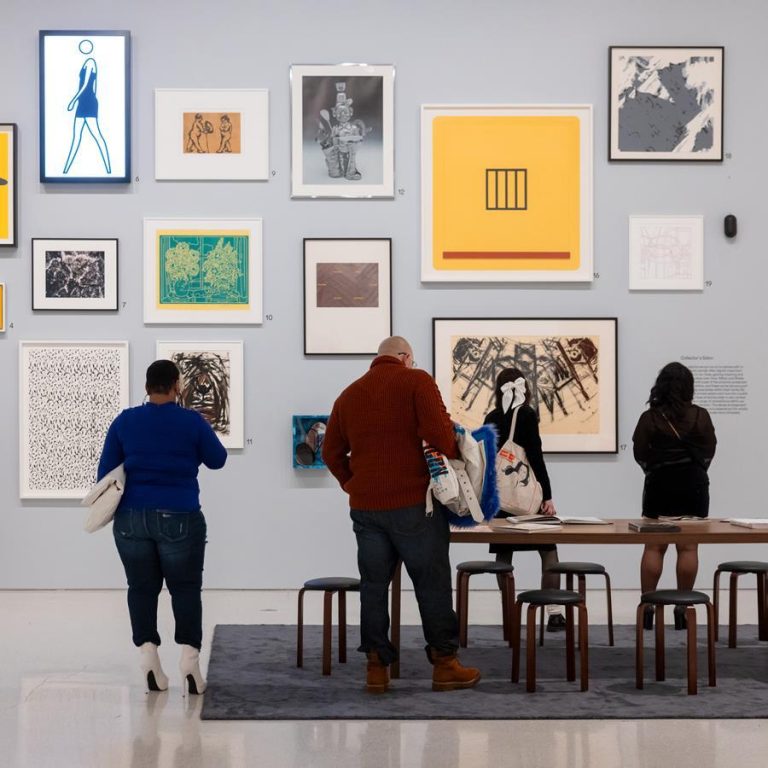 Carnegie Museum of Art visual art wall. Photo credit Carnegie Museum of Art Facebook 768x768