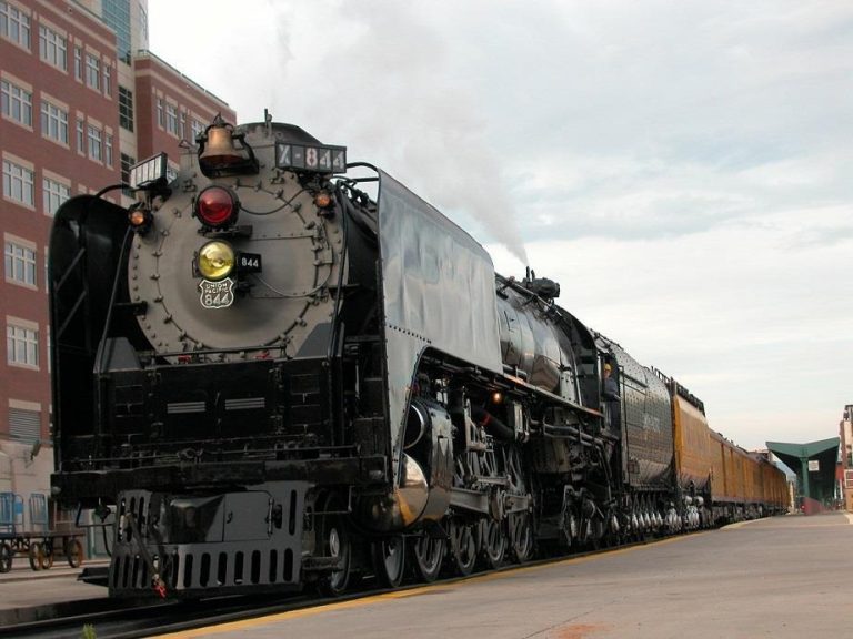 Cheyenne Depot Museum UP 844 train. Photo credit Cheyenne Depot Museum Facebook 768x576