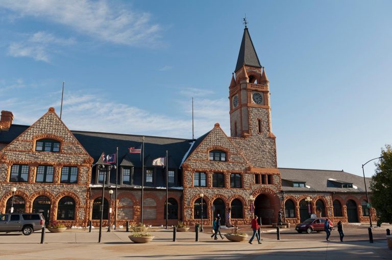 Cheyenne Depot Museum outside building image. Photo credit Cheyenne Depot Museum Facebook 768x511