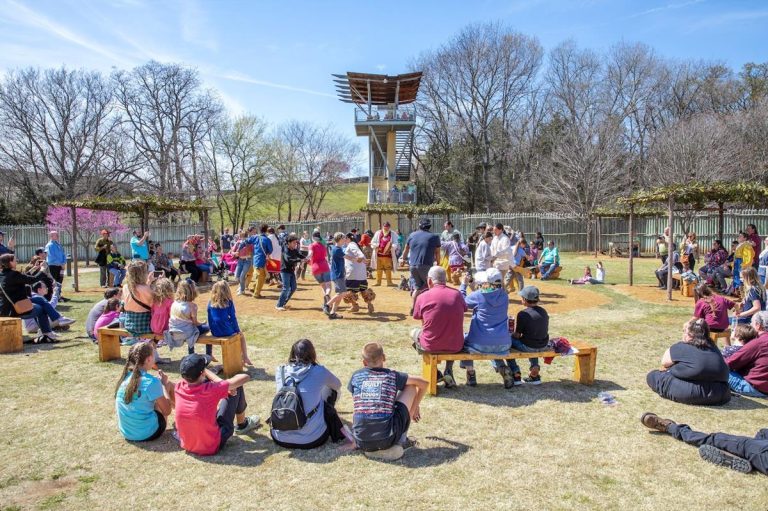 Chickasaw Cultural Center cultural demonstration. Photo credit Chickasaw Cultural Center Facebook 768x511