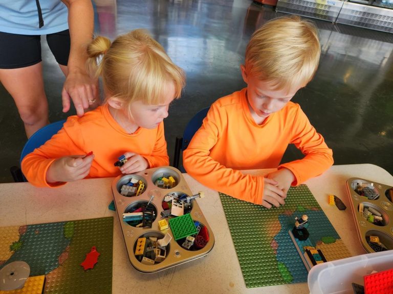 Childrens Museum of Richmond building with LEGOS. Photo credit Childrens Museum of Richmond Facebook 768x576