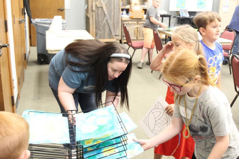 Chisholm Trail Heritage Center art time. Photo credit Chisholm Trail Heritage Center Facebook 768x512