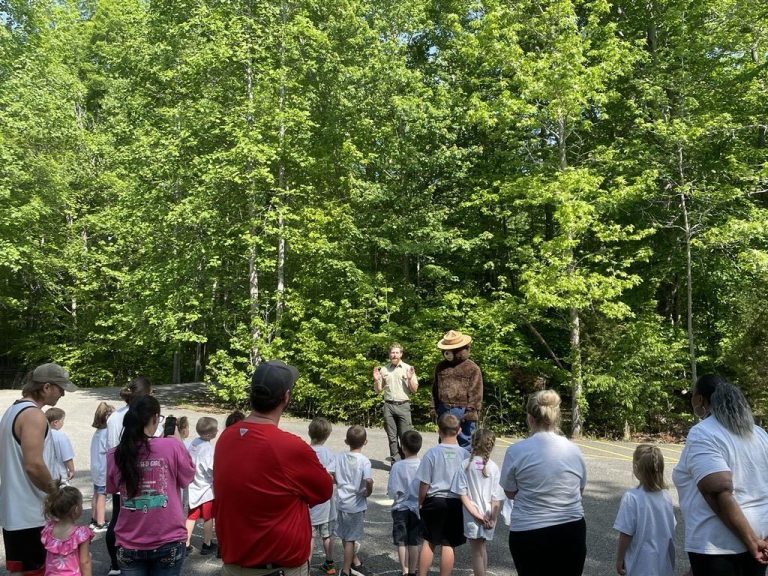 Daniel Boone National Forest fire awareness. Photo credt U.S. Forest Service Daniel Boone National Forest Facebook 768x576