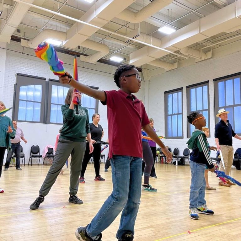 Denver Center for the Performing Arts kids dancing. Photo credit Denver Center for the Performing Arts Facebook 768x768