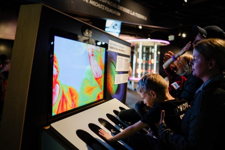 Denver Museum of Nature Science space exhibit. Photo credit Denver Museum of Nature Science Facebook 768x512