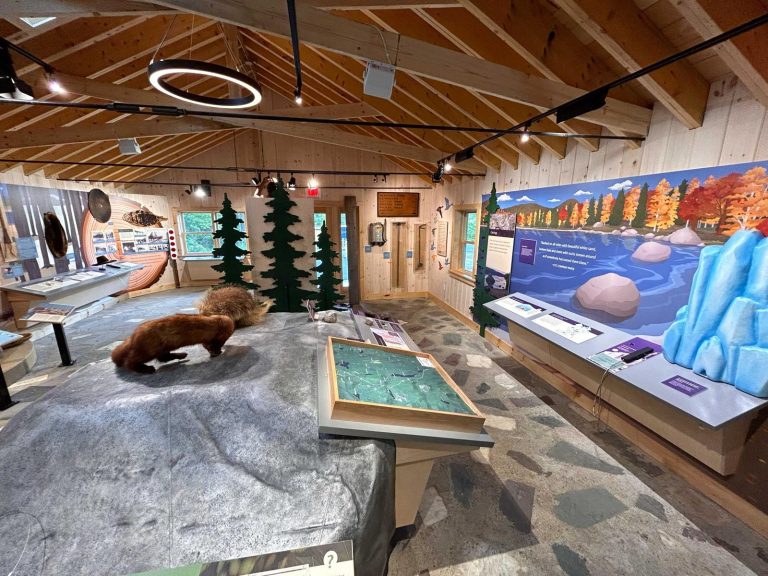 ECHO Leahy Center for Lake Champlain exhibit 2. Photo credit Facebook 768x576