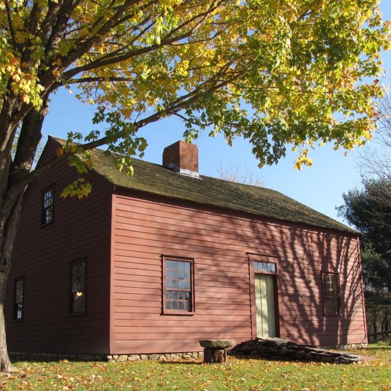 Ethan Allen Homestead Museum exterior. Photo credit Facebook 768x768