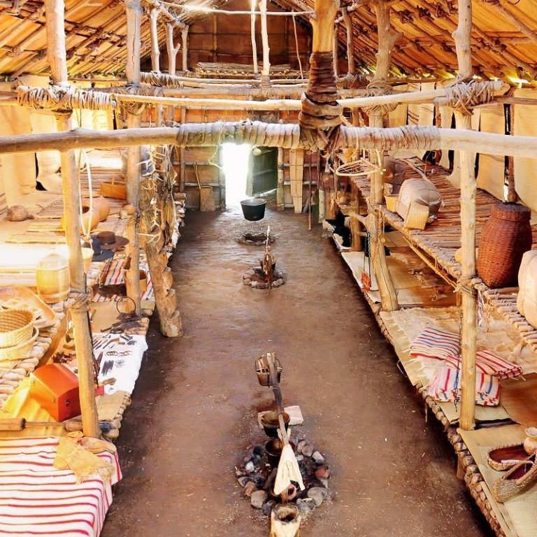 Ganondagan State Historic Site living history. Photo credit Facebook 768x768