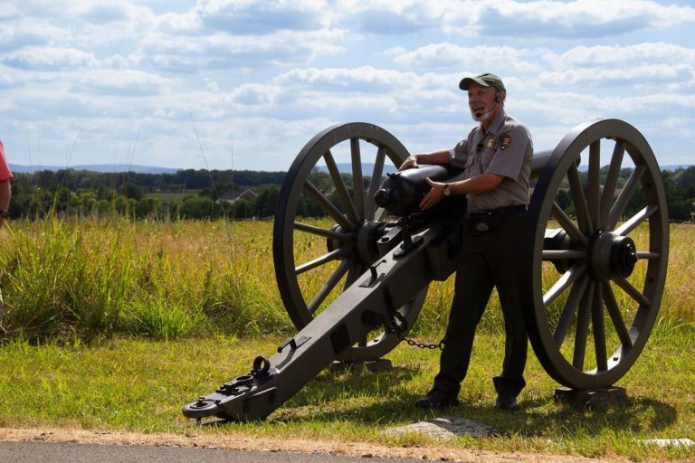 Gettysburg National Military Park canon. Photo credit Facebook 768x512