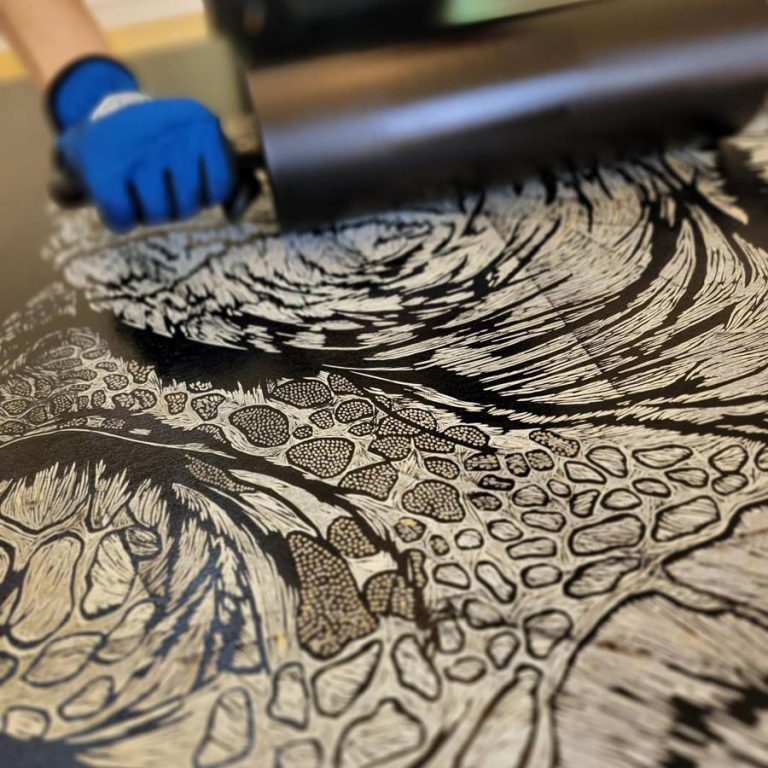 Harvard Art Museums live demonstration. Photo credit Facebook 768x768