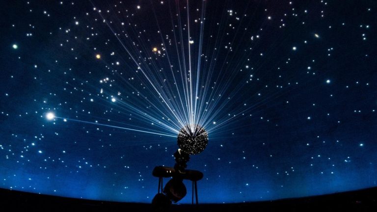 Henry B. Dupont III Planetarium stars. Photo credit Facebook 768x432