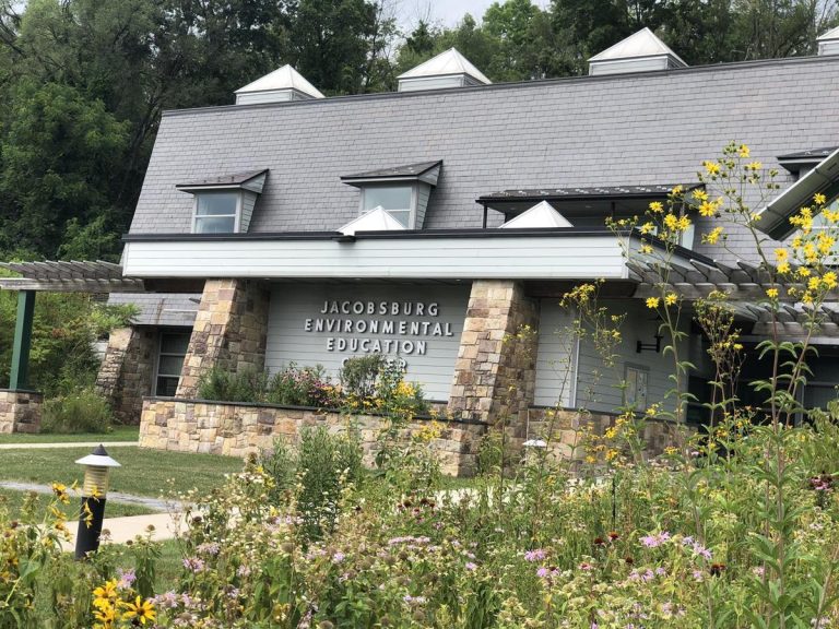 Jacobsburg Environmental Education Center exterior. Photo credit Facebook 768x576
