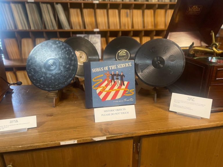 Johnson Victrola Museum exhibit. Photo credit Facebook 768x576