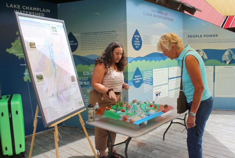Lake Champlain Maritime Museum exhibit. Photo credit Facebook 768x515