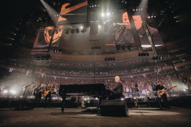 Madison Square Garden Billy Joel performance. Photo credit Madison Square Garden Facebook 768x512