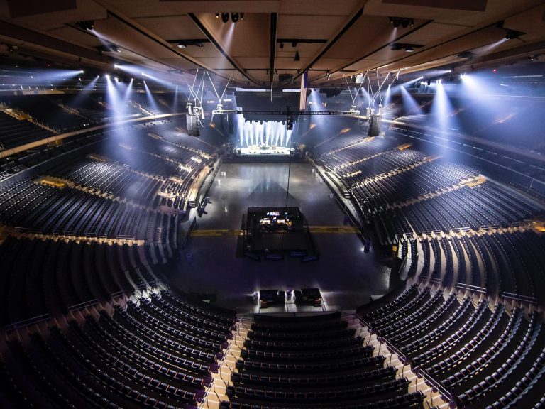 Madison Square Garden getting ready for an event. Photo credit Madison Square Garden Facebook 768x576