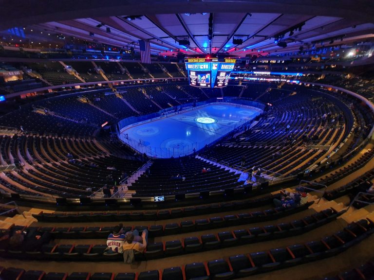 Madison Square Garden interior. Photo credit Pedro Bariak via Unsplash 768x576