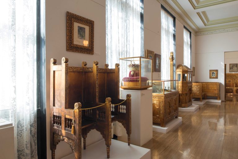 Maryhill Museum of Art exhibits. Photo credit Facebook 768x513