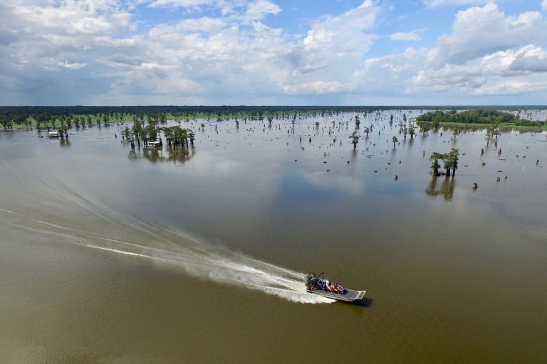 McGees Swamp Tours airboat tour. Photo credit Facebook 768x512