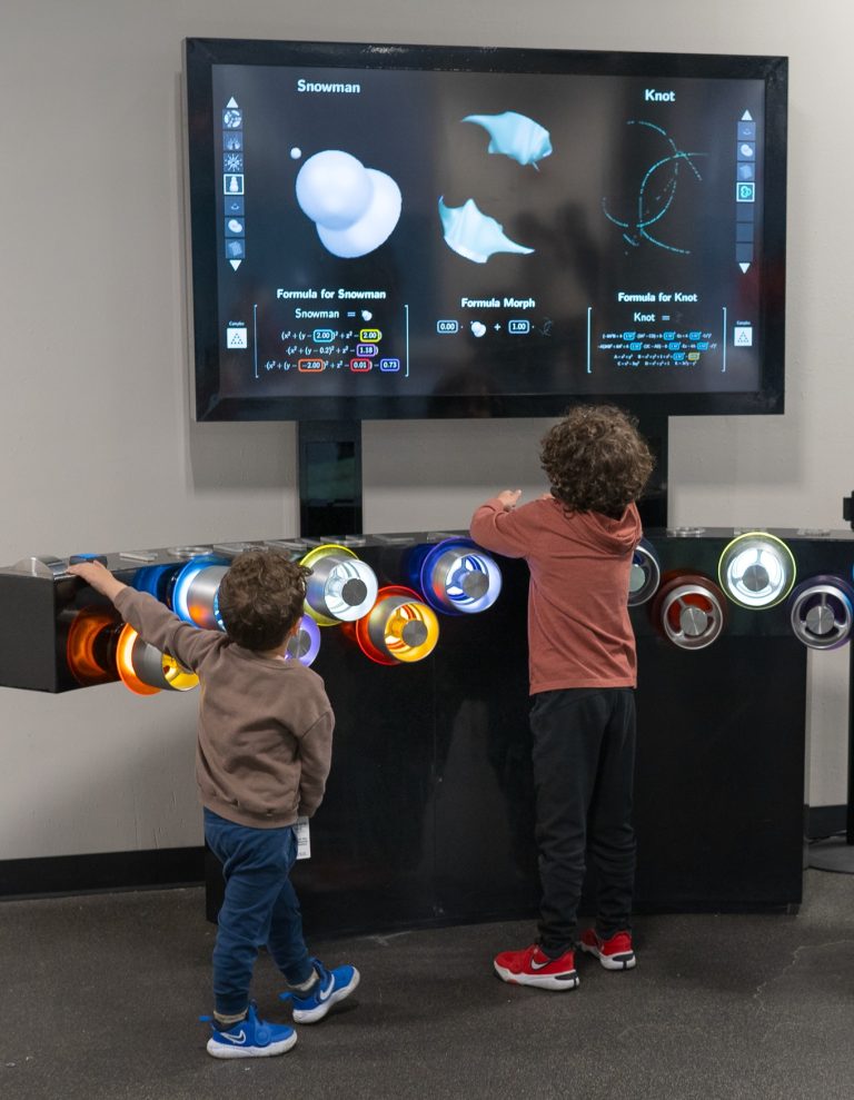 MoMath the National Museum of Mathematics interactive exhibit. Photo credit Facebook 768x989