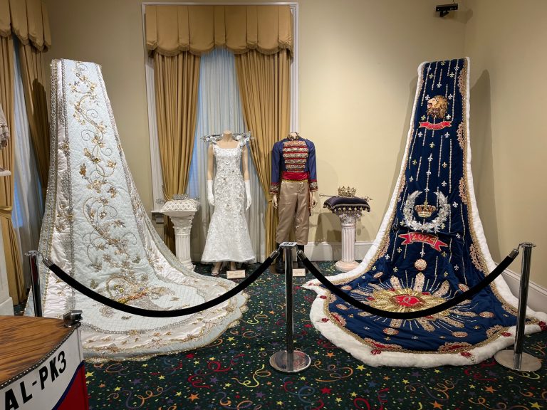 Mobile Carnival Museum King and Queen exhibit. Photo credit Facebook 768x576