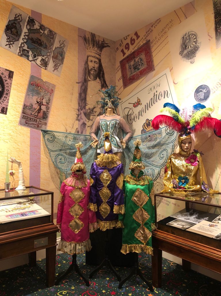 Mobile Carnival Museum display. Photo credit Facebook 768x1029