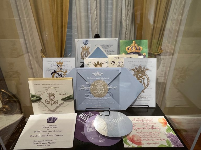 Mobile Carnival Museum invitations. Photo credit Facebook 768x576