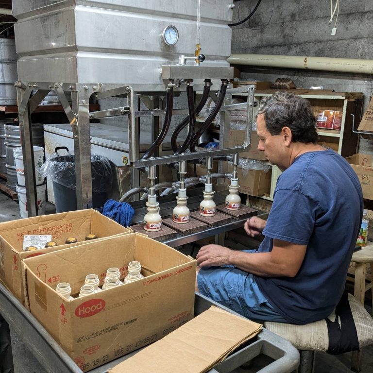 Morse Farm Maple Sugarworks packaging the goods. Photo credit Facebook 768x768