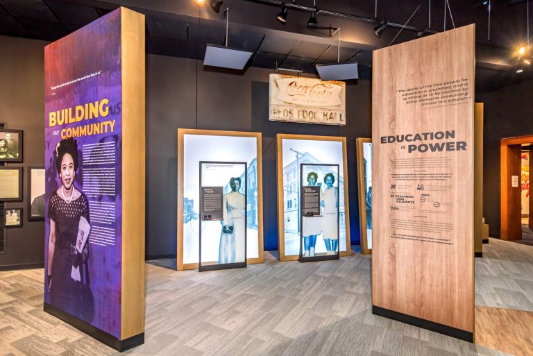 Mosaic Templars Cultural Center exhibit 3. Photo credit Facebook 768x513