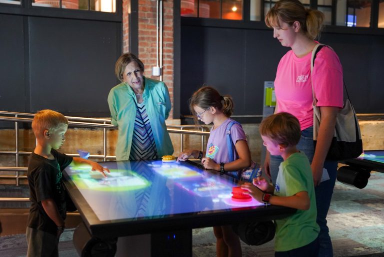 National Comedy Center exhibit 3. Photo credit Facebook 768x513