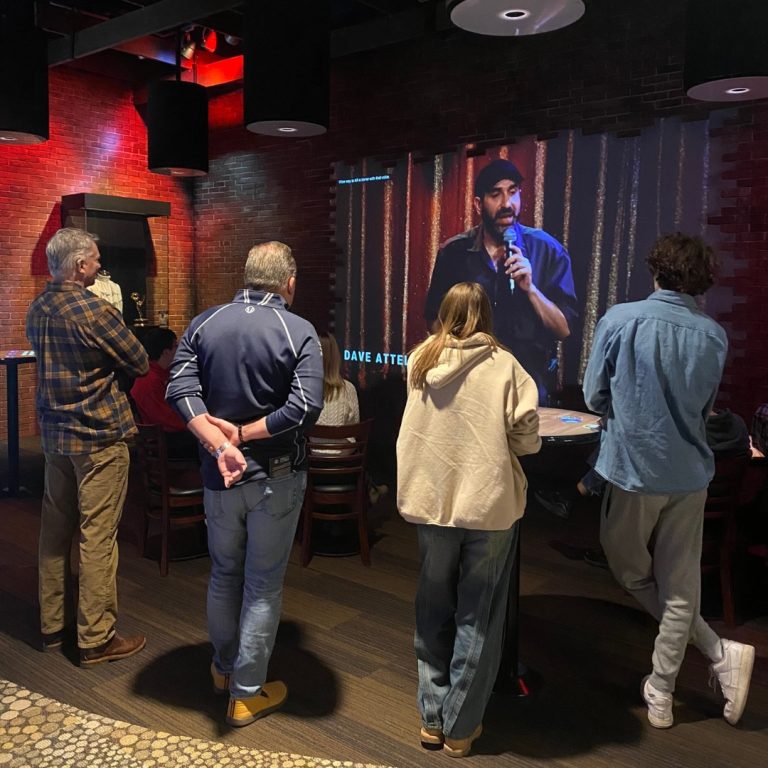 National Comedy Center exhibit. Photo credit Facebook 768x768