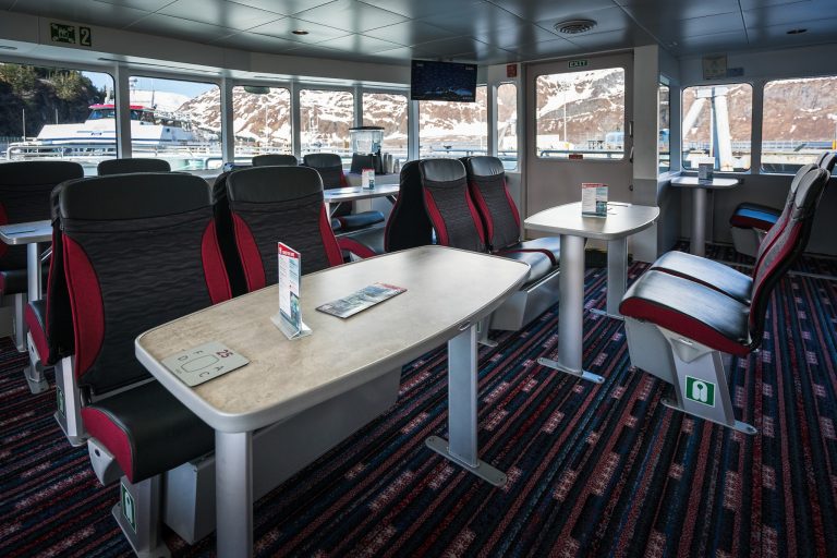 Phillips Cruises Tours interior cabin. Photo credit Facebook 768x512